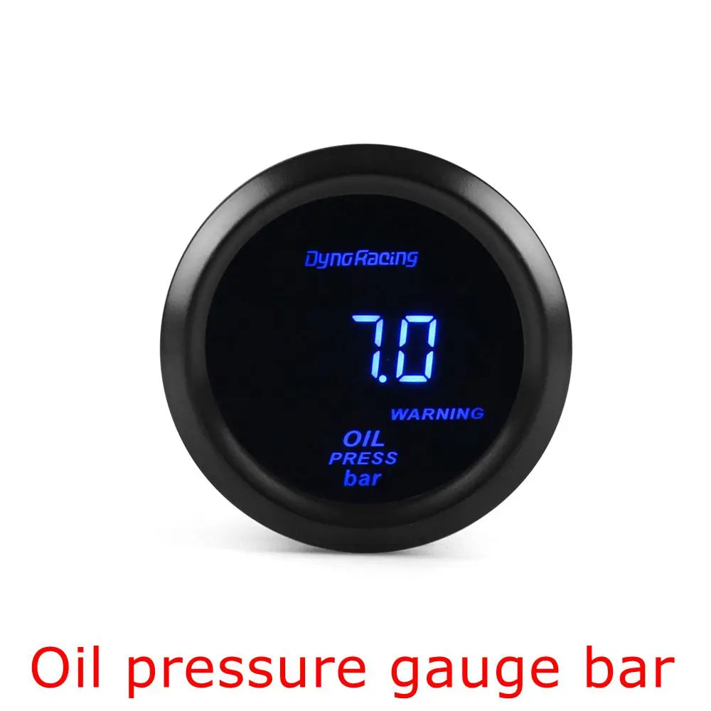 Dynoracing 52mm Digital Car Gauge Set | Turbo Boost Oil Temp Voltmeter Tachometer MyPetiteCar.com