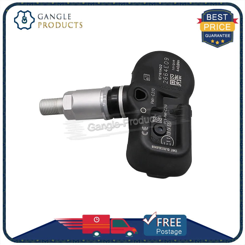 4PCS PMV-C210 TPMS Car Tire Pressure Sensor 433MHz for Toyota Avensis Auris RAV4 Yaris Verso | Pre-Programmed Direct Fit MyPetiteCar.com