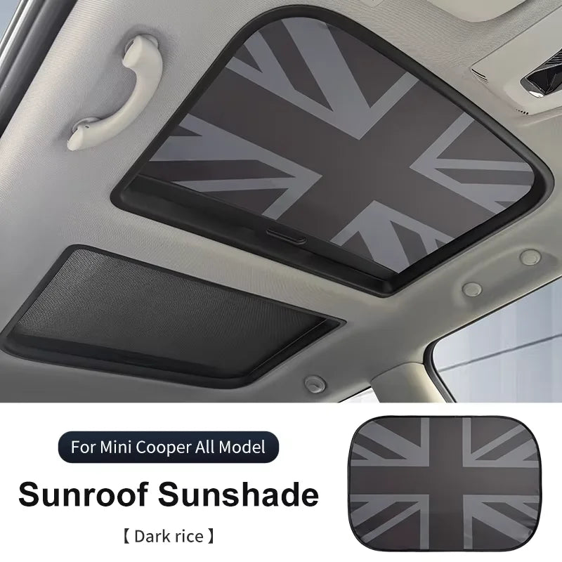 Mini Cooper Sunroof Sunshade Cover | UV Protection Heat Shield Foldable