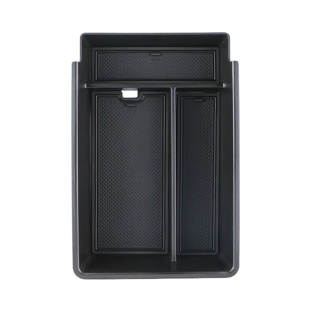 Xpeng G6 Center Console Armrest Storage Box | Custom Fit ABS + Silicone Organizer Tray MyPetiteCar.com