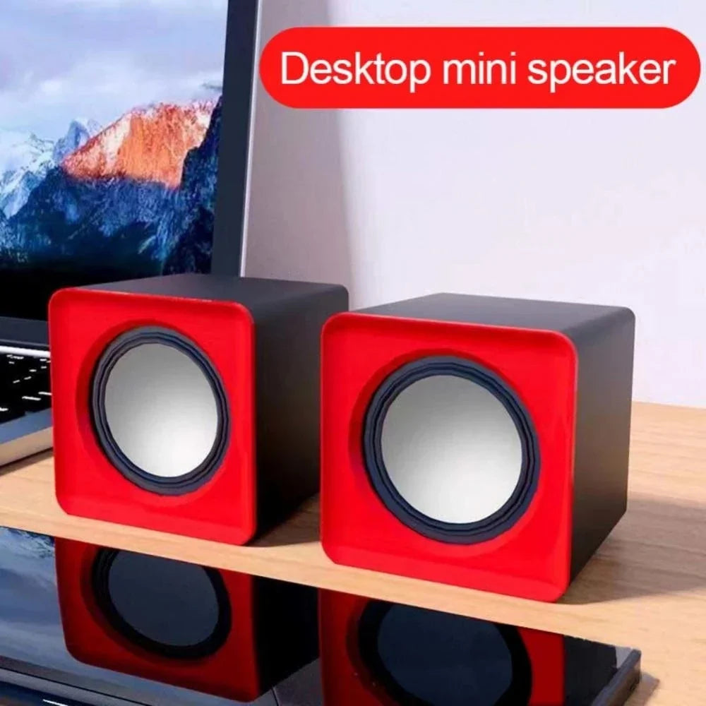 AyeBeau USB Computer Speaker | 2.0 Stereo Desktop Soundbar for PC Laptop MyPetiteCar.com