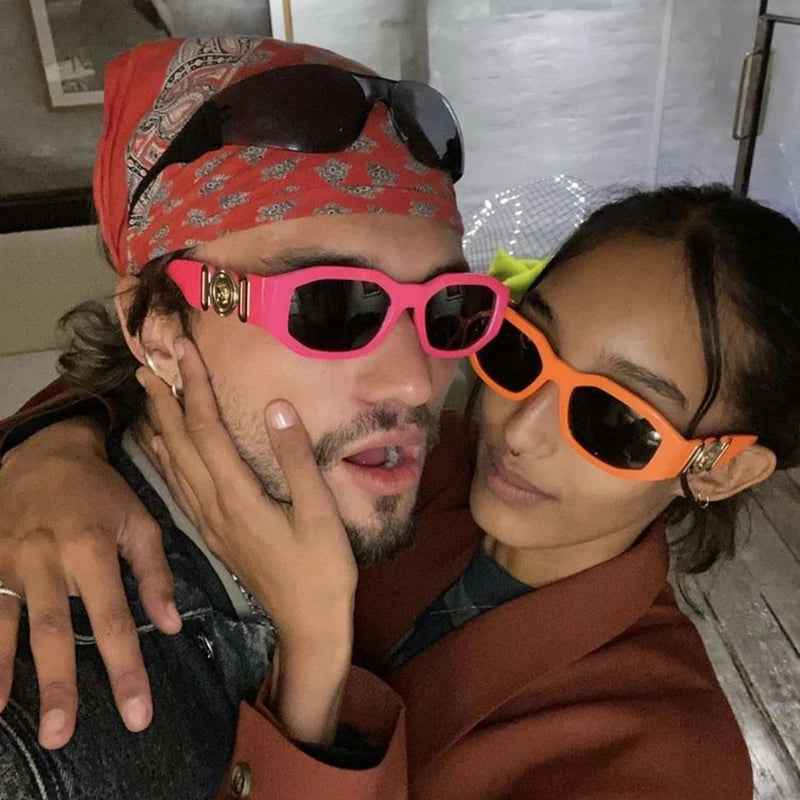 Vintage Small Rectangle Sunglasses
