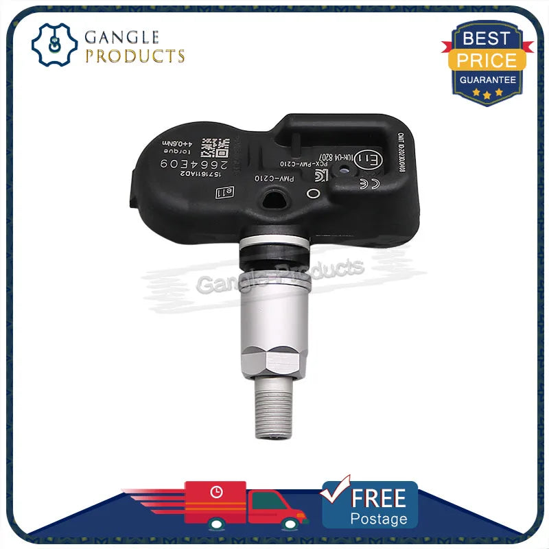 4PCS PMV-C210 TPMS Car Tire Pressure Sensor 433MHz for Toyota Avensis Auris RAV4 Yaris Verso | Pre-Programmed Direct Fit MyPetiteCar.com