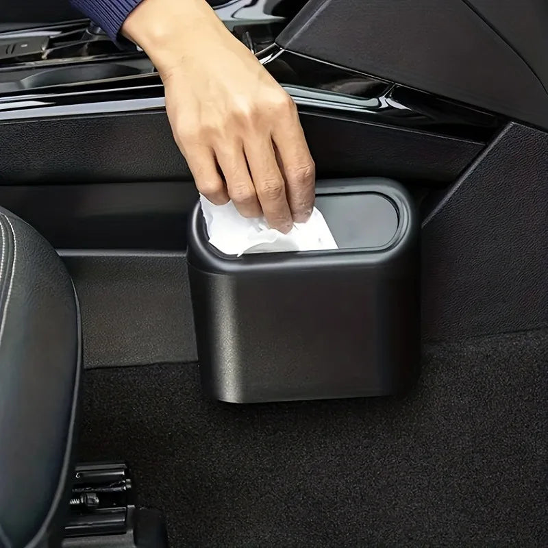 1 Piece Car Mini Trash Can Car Storage Box - Sorting Box Car Essential Accessories Christmas Gift MyPetiteCar.com