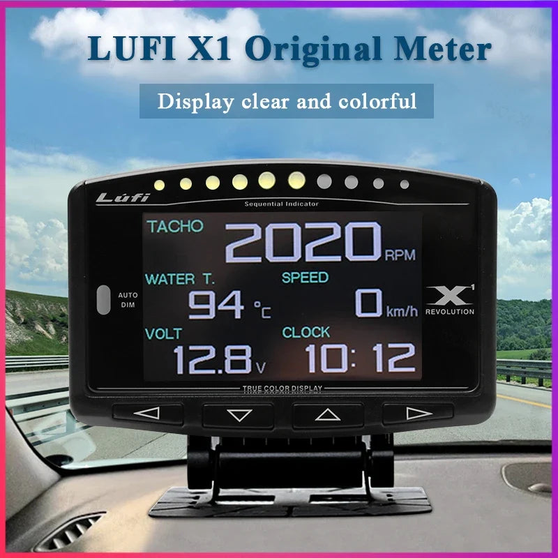 OBD2 Digital Gauge | Smart Car Diagnostic Meter with Real-Time Data MyPetiteCar.com