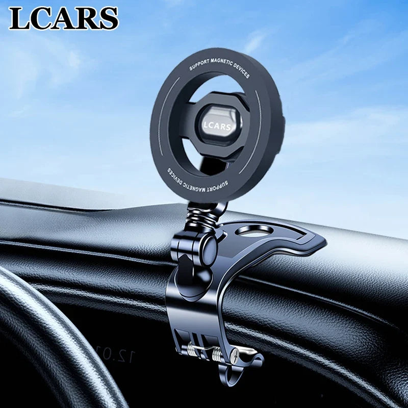 Magnetic Car Phone Holder with Rotatable Design | Anti-Shake Dashboard Mount for Navigation MyPetiteCar.com