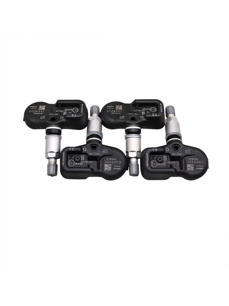 4PCS PMV-C210 TPMS Car Tire Pressure Sensor 433MHz for Toyota Avensis Auris RAV4 Yaris Verso | Pre-Programmed Direct Fit MyPetiteCar.com