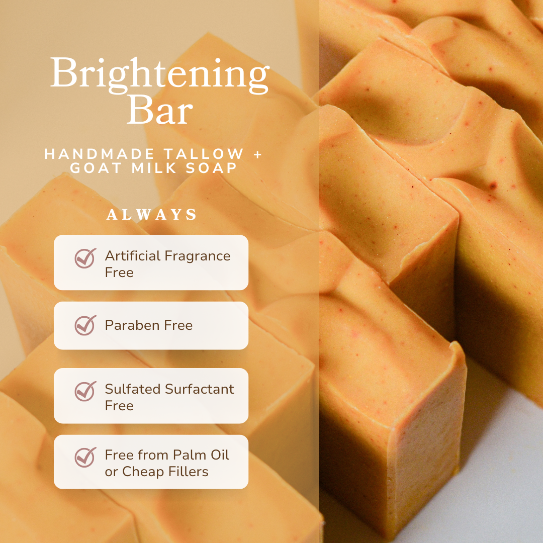 Brightening Vitamin C and Bakuchiol Soap Bar Pretty farm girl