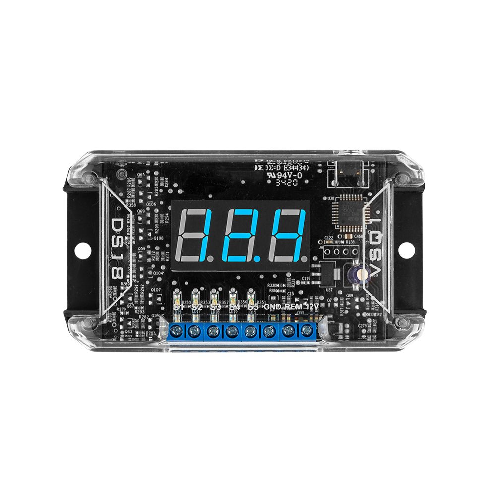 Volt Meter With Remote Outputs DS18