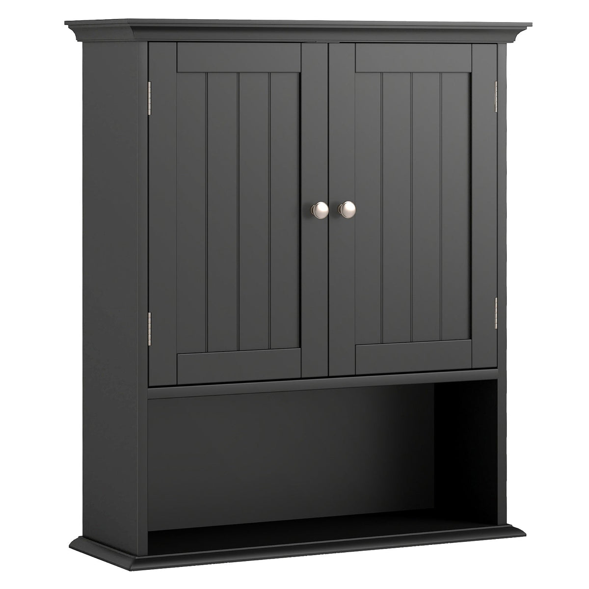 Wall Mount Bathroom Cabinet Storage Organizer with Doors and Shelves DirectDeals