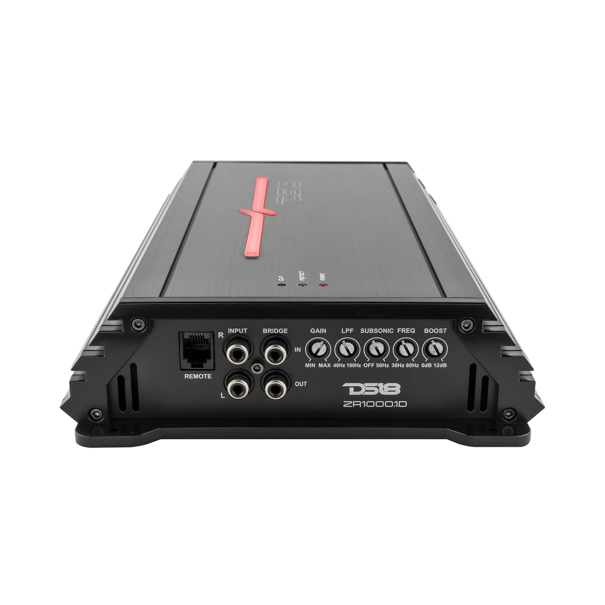ZR 1-Channel Class D Amplifier 1000 Watts RMS-1 Ohm DS18