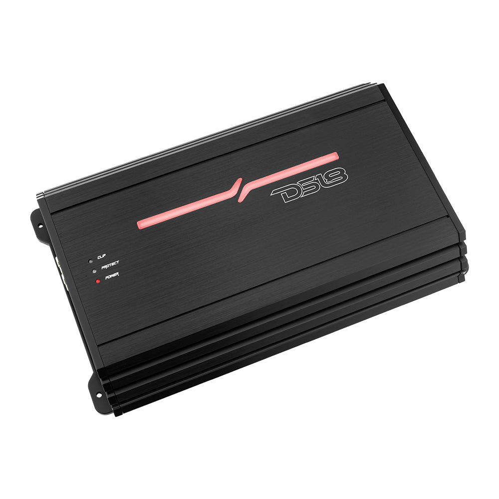 ZR 1-Channel Class D Amplifier 1000 Watts RMS-1 Ohm DS18