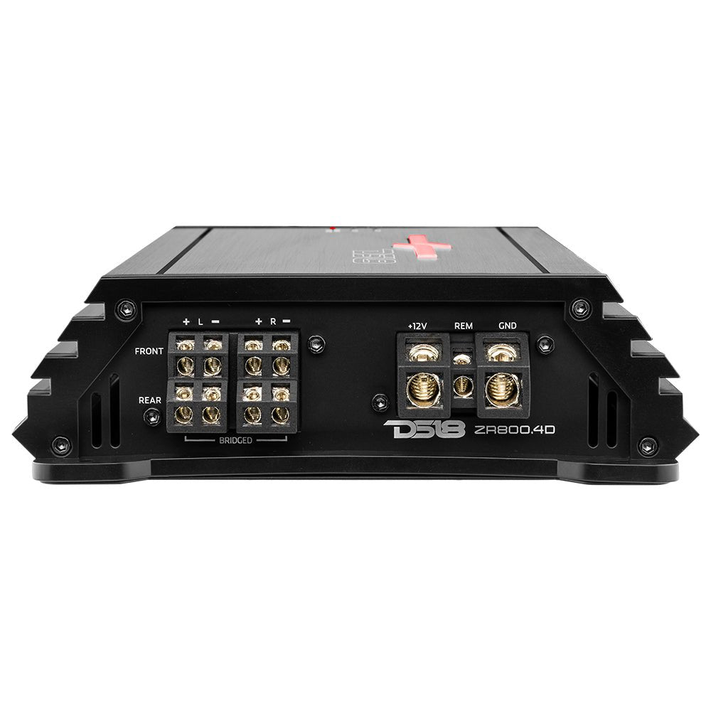 ZR 4-Channel Class D Amplifier 4 x 200 Watts Rms @ 4-ohm DS18