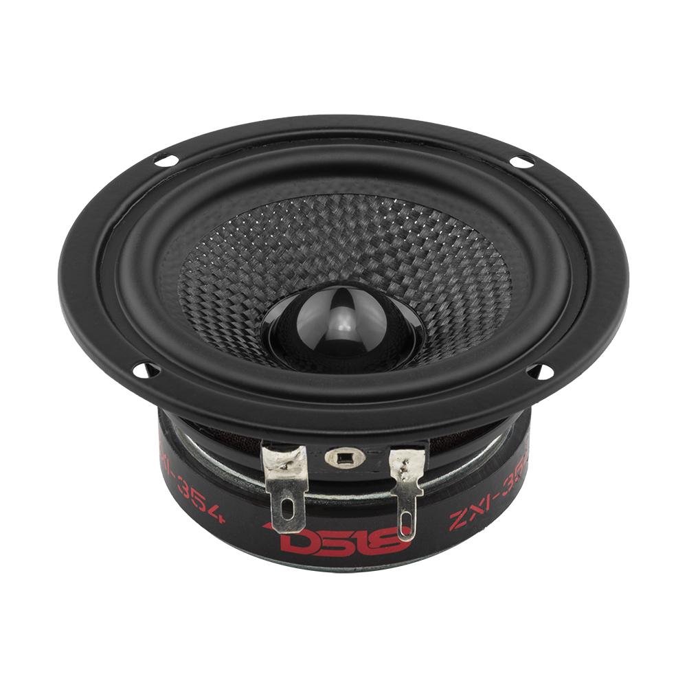 ZXI 3.5" Full-Range Speakers with Kevlar Cone | 40 Watts RMS 4-Ohm DS18