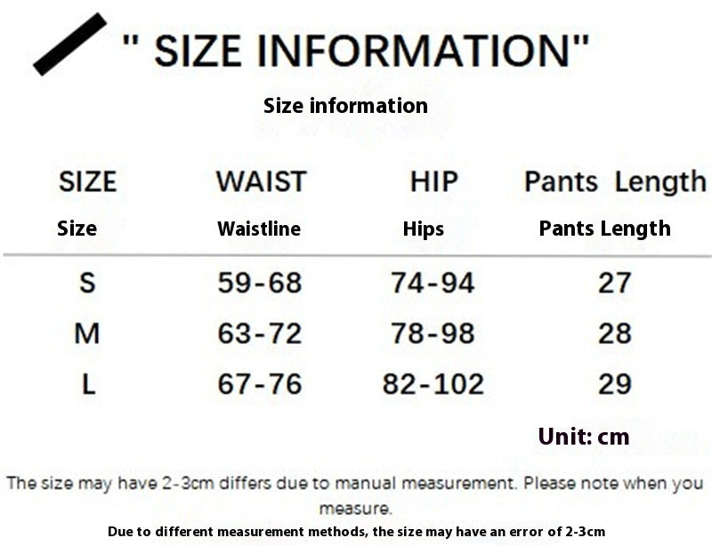 Fashionable Tight Casual Shorts