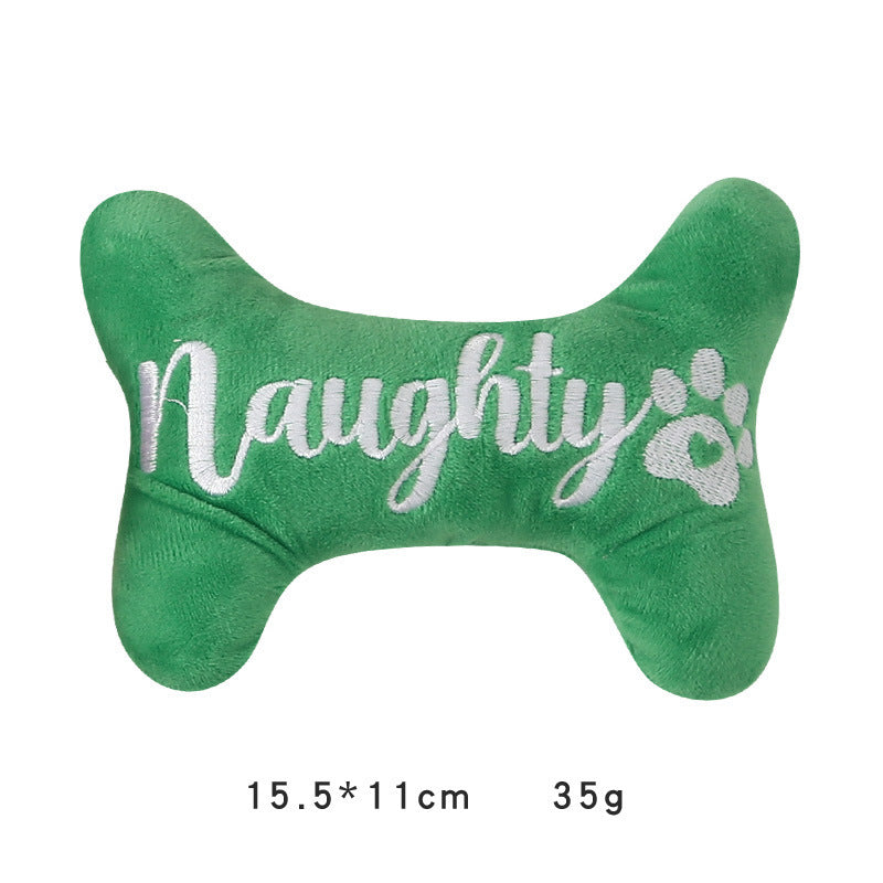 Christmas Dog Plush Sounding Puppy Toy