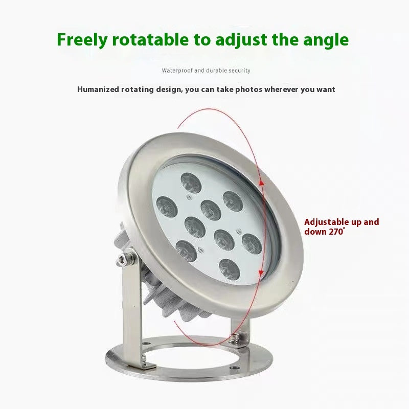 Led Outdoor Fountain Swimming Pool Underwater Lamp