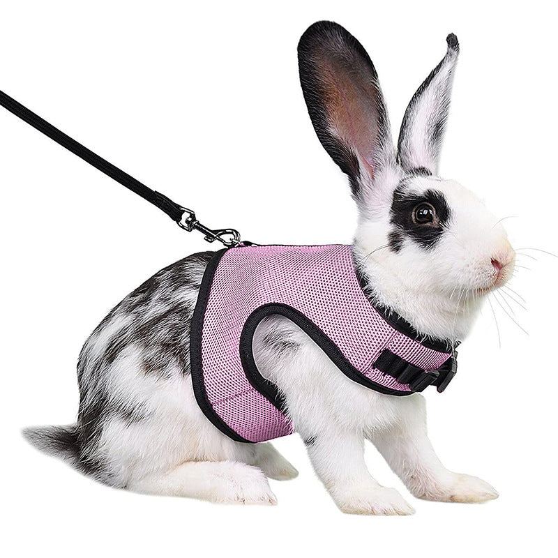 Guinea Pig Rabbit Rope Minipet Traction Vest Chest Back