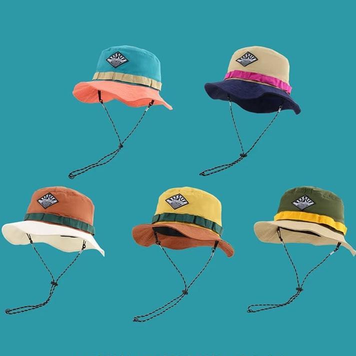Outdoor Sports Bucket Hat Foldable Quick-dry Summer