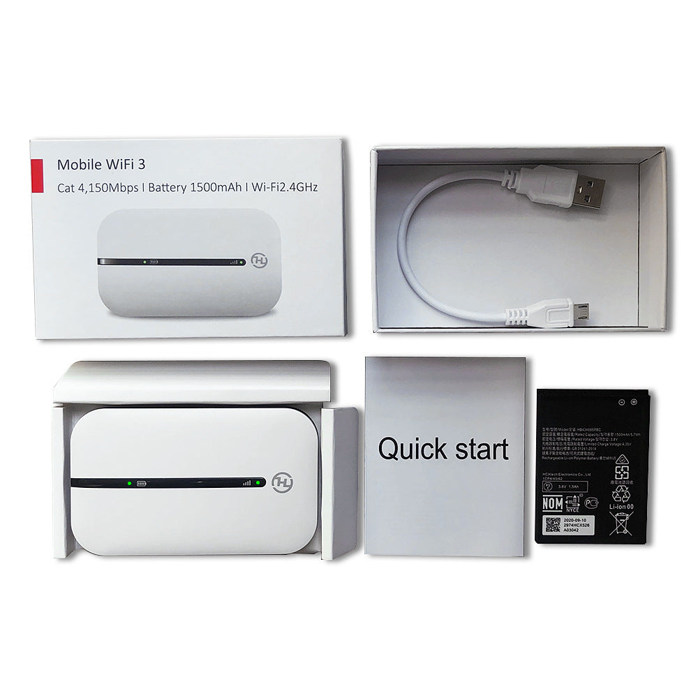 Wi-fi 4g Router With Lithium Battery 150Mbps Unlocked My Store
