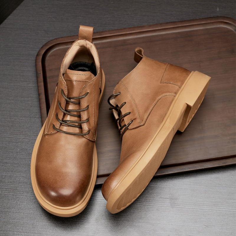 Fashion Leather Martin Boots