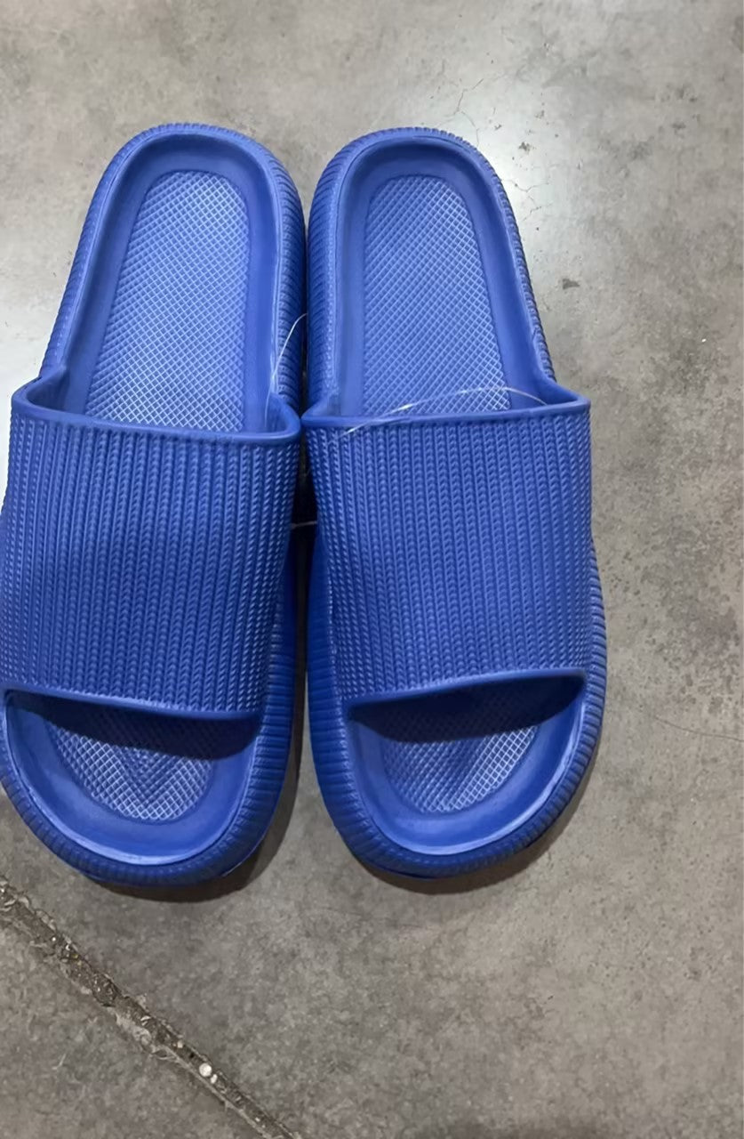 Home Slippers Couples Feel Cool Stepping On Excrement