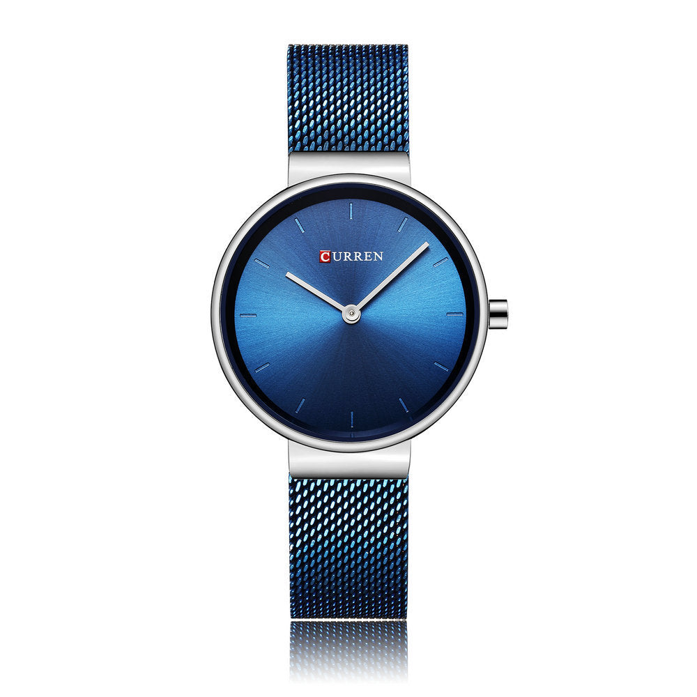 Women's Mesh Belt Quartz Watch