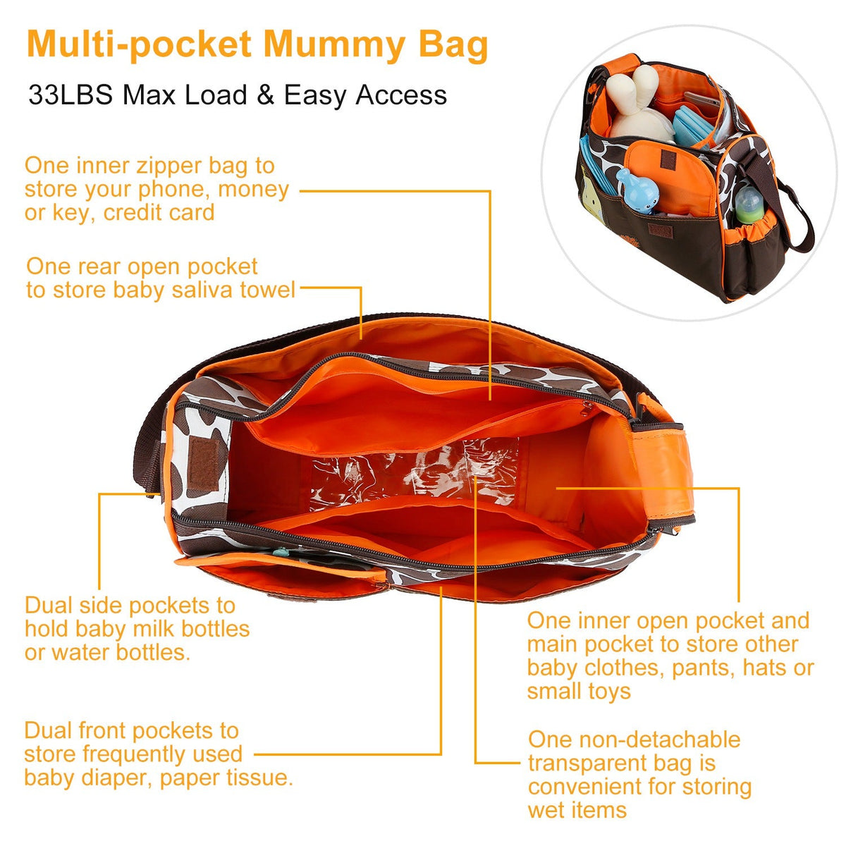 GBruno Baby Nappy Diaper Bags