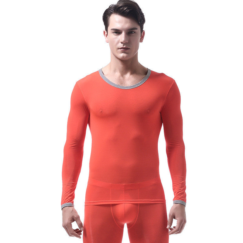 Men's Thermal Underwear Thin Autumn Coat
