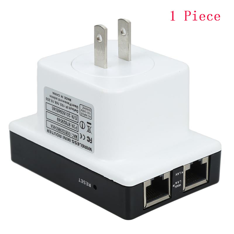 300M Wifi Repeater Wireless Network Signal Amplifier Dual Network Port Wireless Repeater My Store