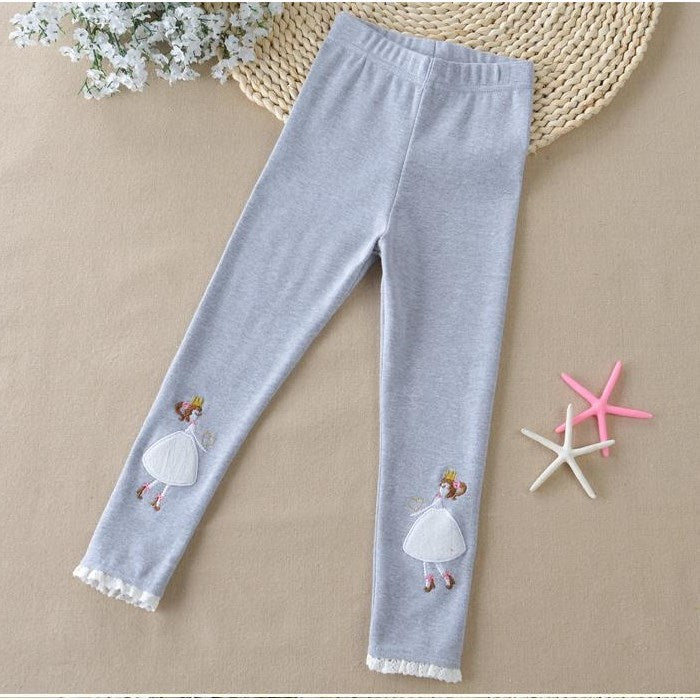 Leggings Medium And Large Girls' Cotton Trousers