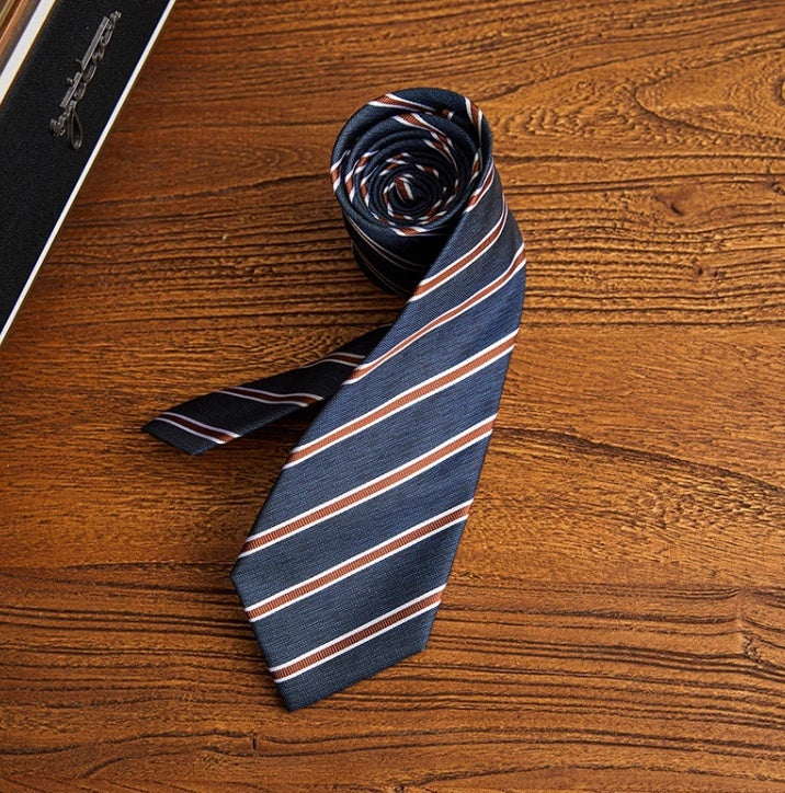 Business Formal Striped Tie Commuter Suit Shirt Accessories