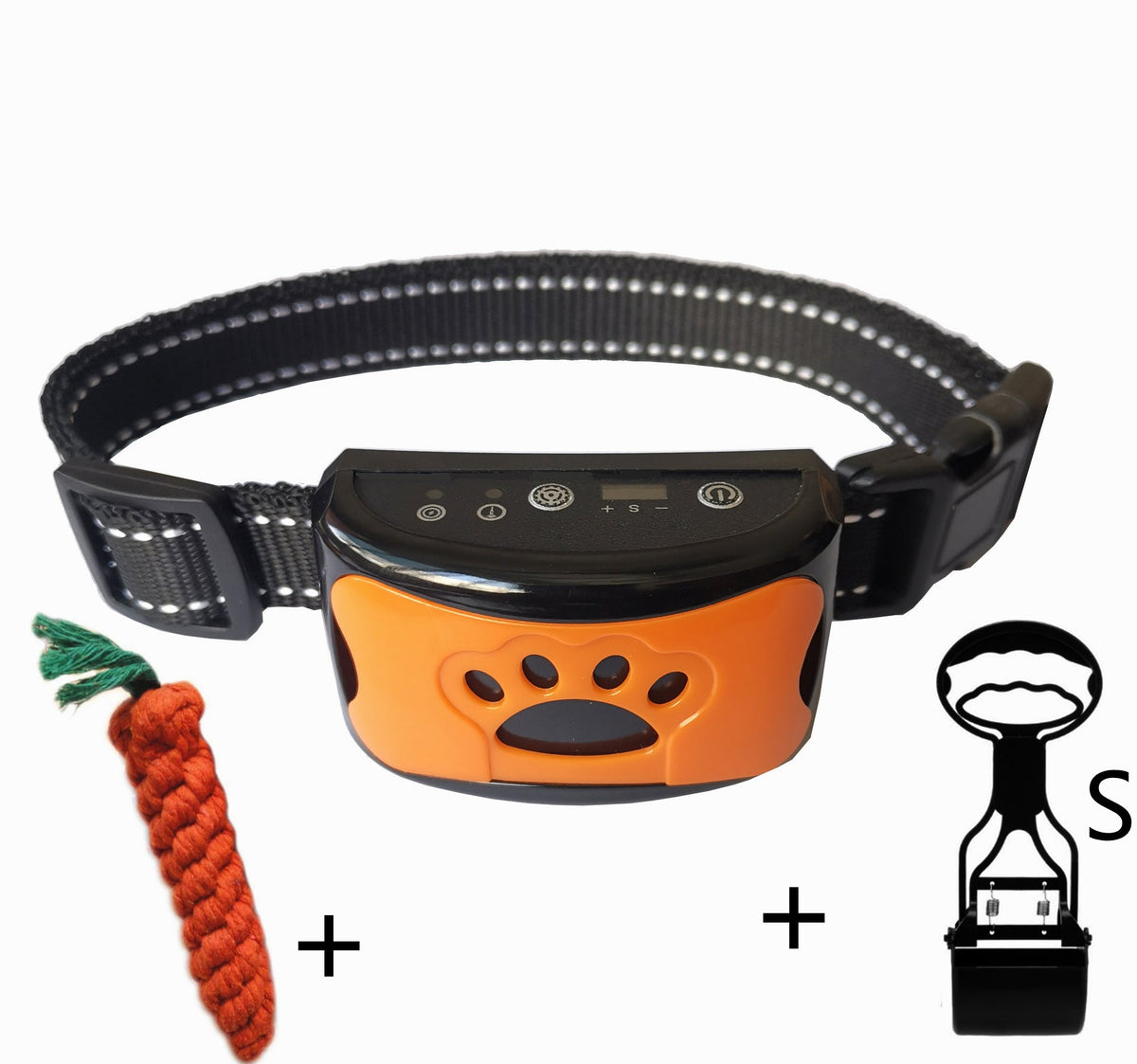 Dog Training Collar Waterproof Electric Pet Remote Control Rechargeable Dogs Trainer Bark Arrester With Shock Vibration Sound My Store