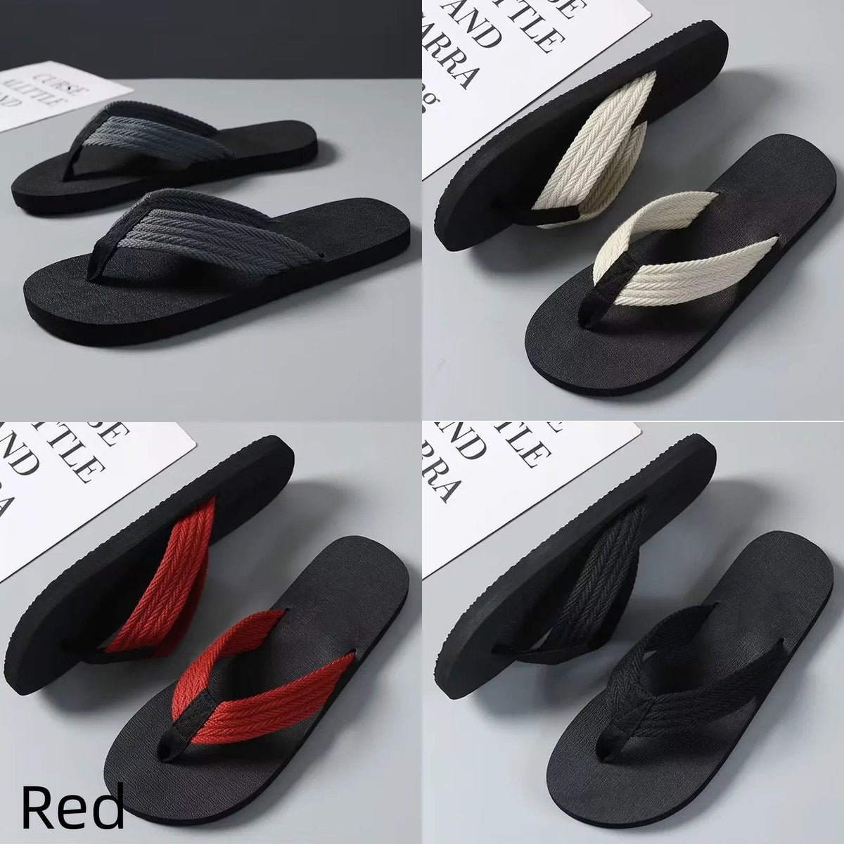 Men's Non-slip Thick-soled Fashion Flip-flops