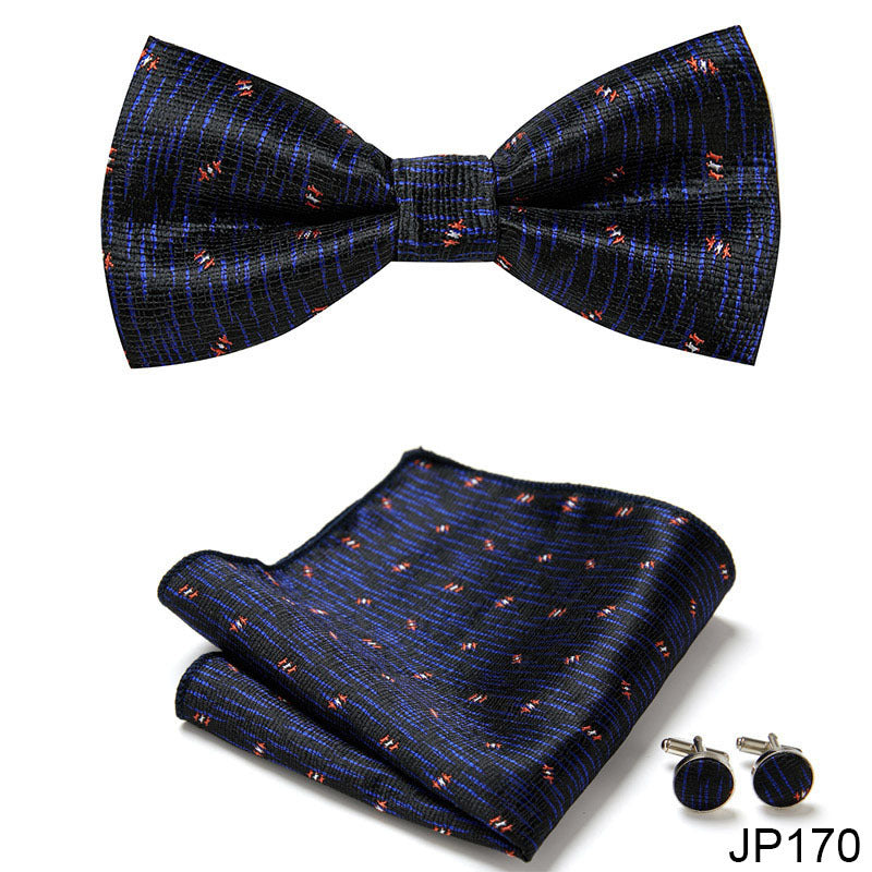 Men's Formal Suit British Korean Bow Tie