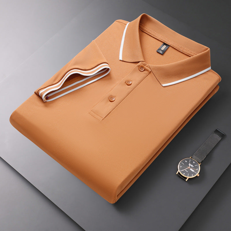 Men's Polo Shirt Summer Short Sleeve