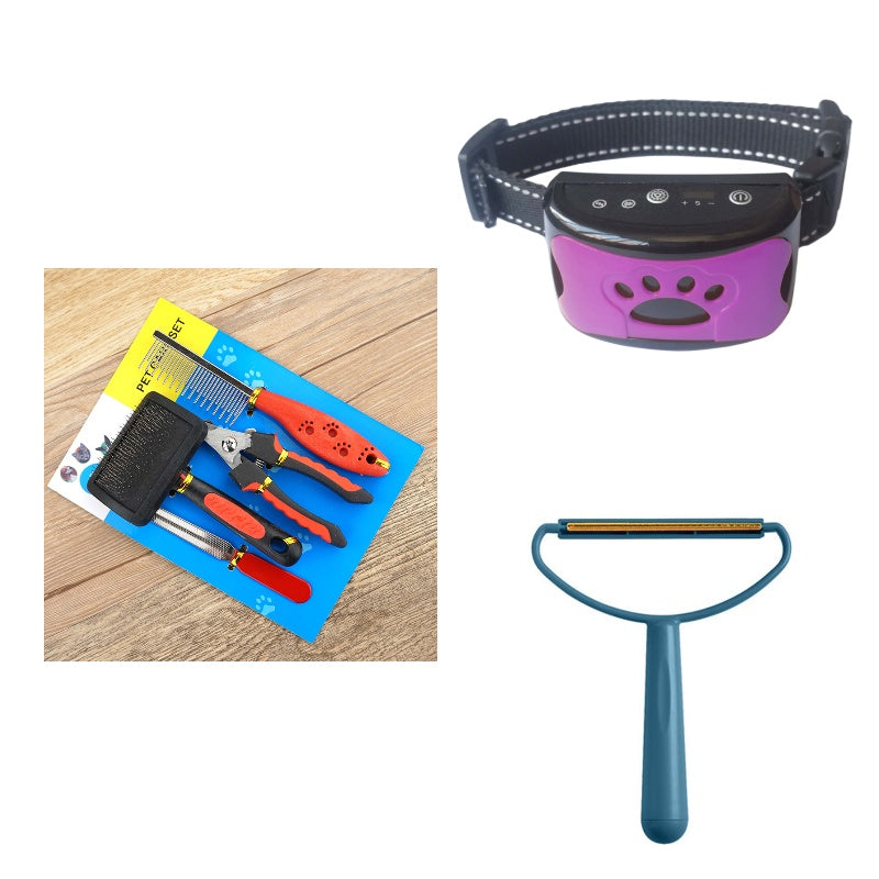 Dog Training Collar Waterproof Electric Pet Remote Control Rechargeable Dogs Trainer Bark Arrester With Shock Vibration Sound My Store