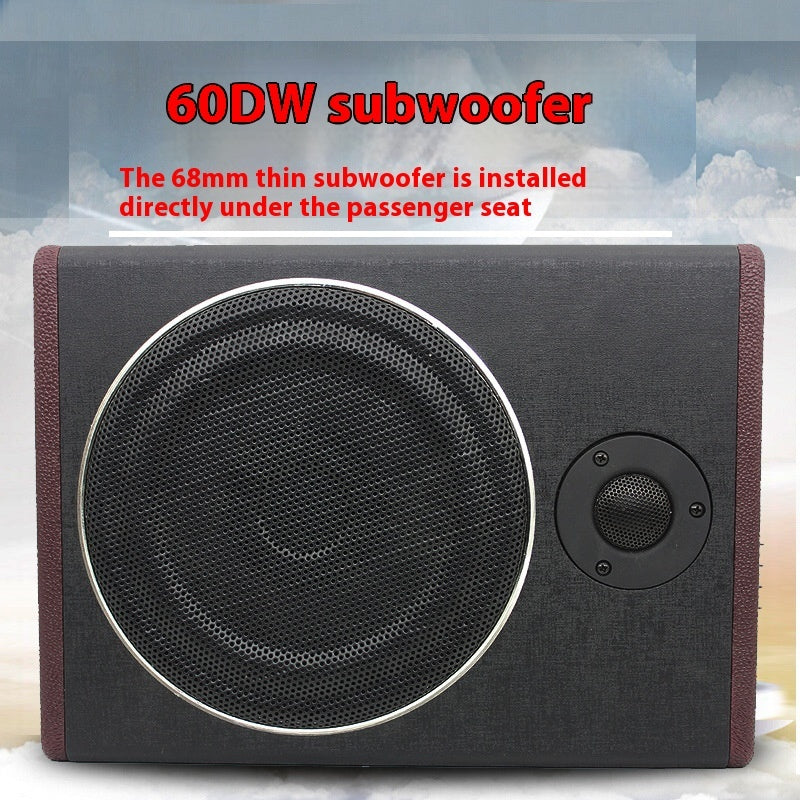 High-power 12V8-inch Car Audio Modified Ultra-Thin Subwoofer My Store