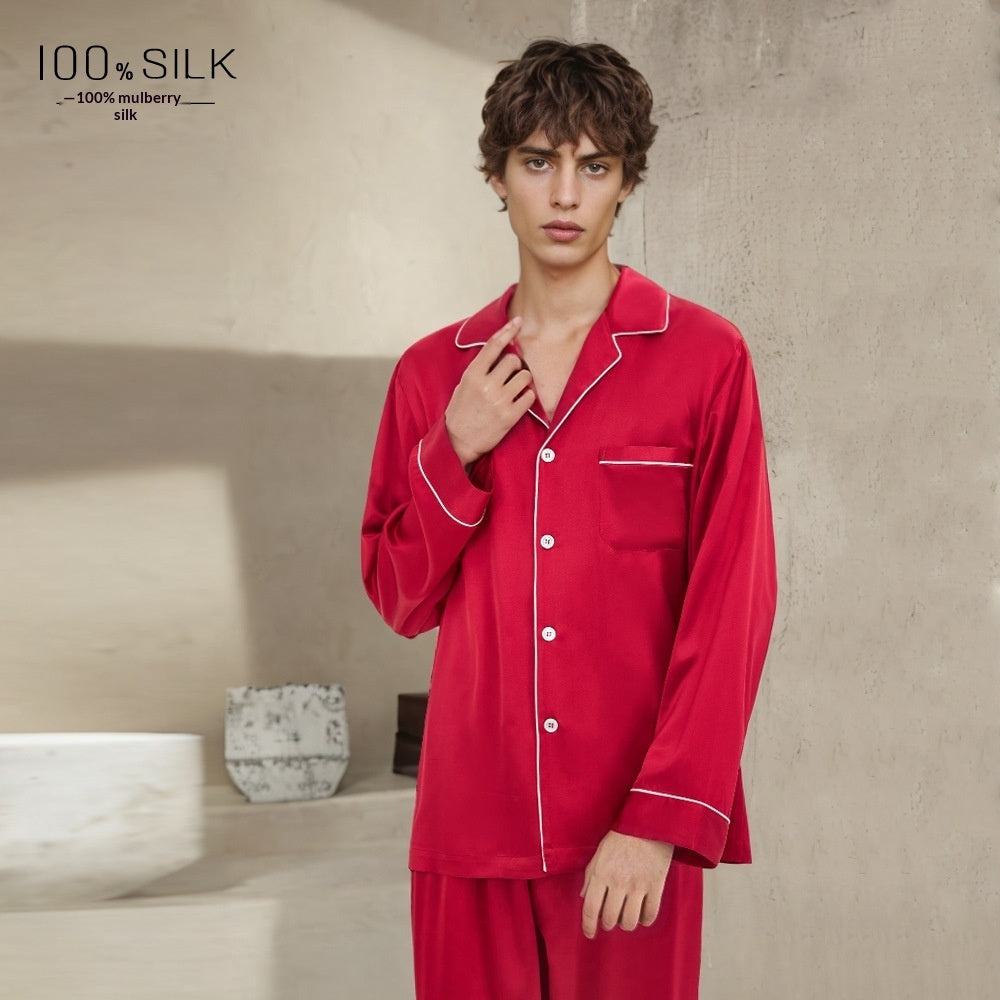 Mumi Heavyweight Silk Pajamas For Men