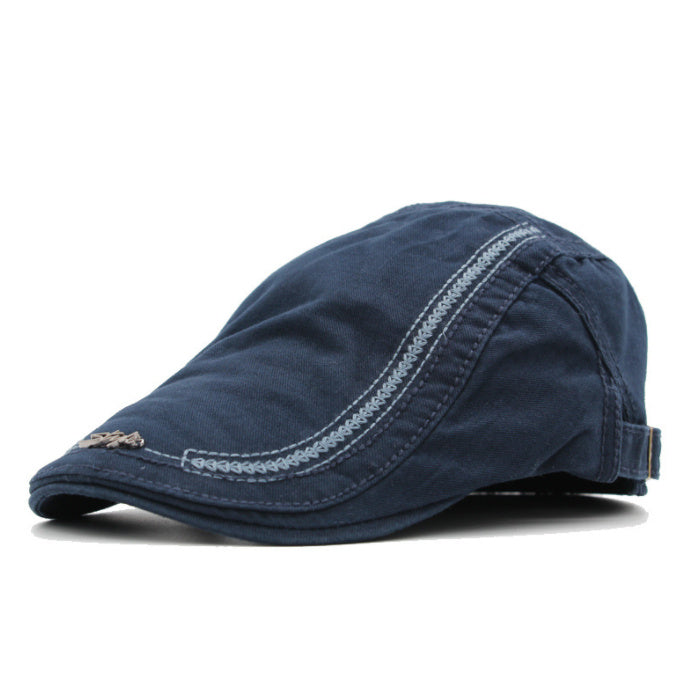 Men's Autumn Winter Sun Protection Peaked Cap
