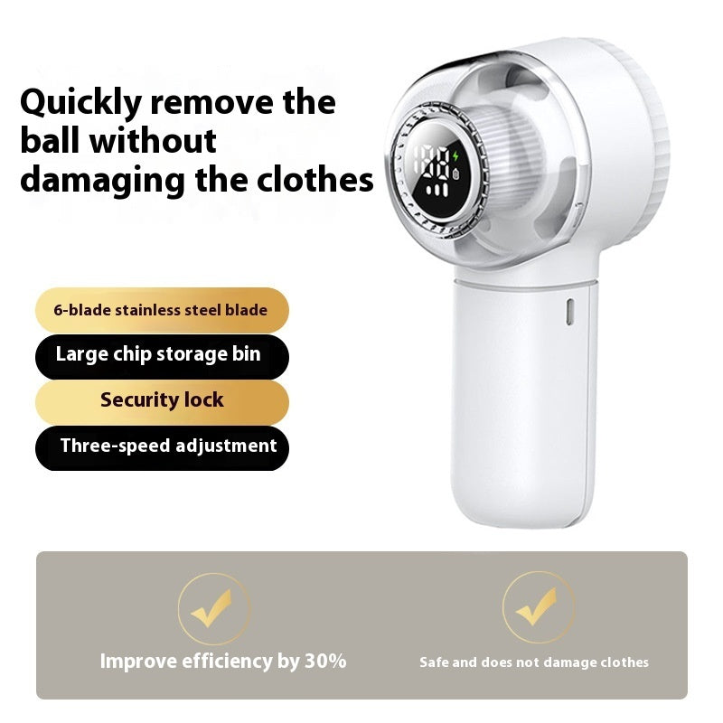 Fur Ball Trimmer Clothing Digital Display Household Clothes Hair Ball Trimmer