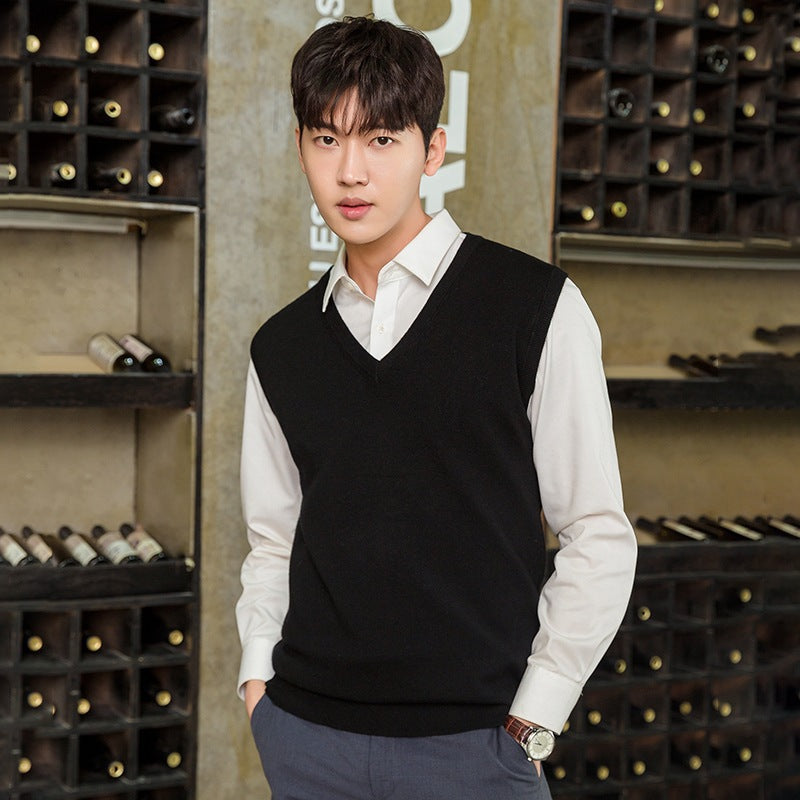 Pullover Knitting Men's Vest Autumn And Winter Clothing My Store
