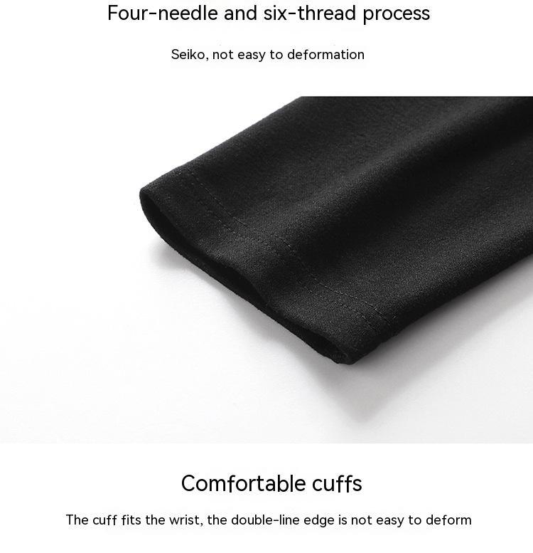 Men's Round Neck Fleece-lined Thermal Long Johns