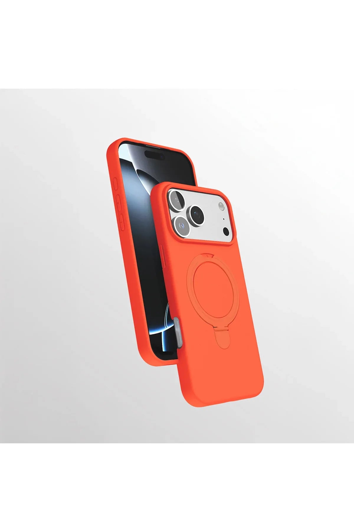 iPhone 17 Pro Case with Magnetic Charging and Ring Stand Samara Cover