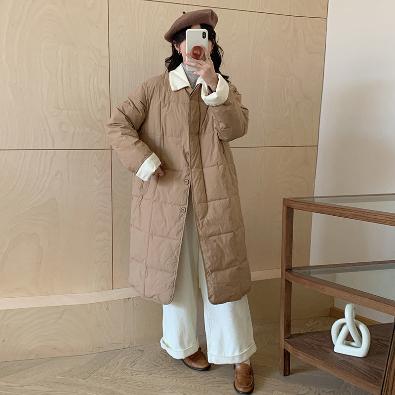 Slim-fit Padded Fashionable Womens Coat