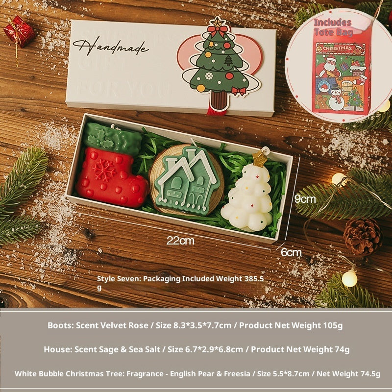 Christmas Day Gift Practical Handmade Scented Candle Christmas Scented Candle