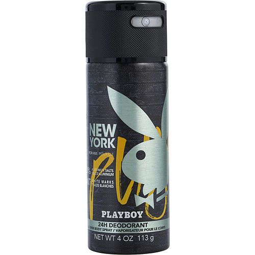 PLAYBOY NEW YORK by Playboy BODY SPRAY 4 OZ