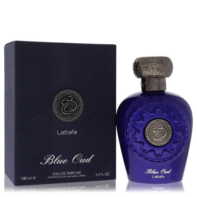 Lattafa Blue Oud by Lattafa Eau De Parfum Spray (Unisex)