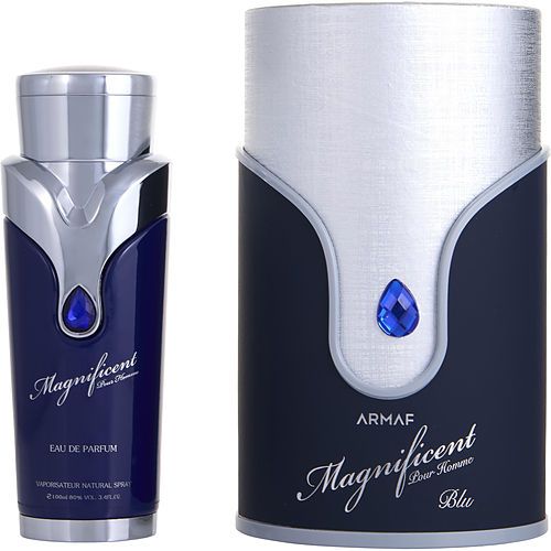 ARMAF MAGNIFICIENT BLUE by Armaf EAU DE PARFUM SPRAY 3.4 OZ