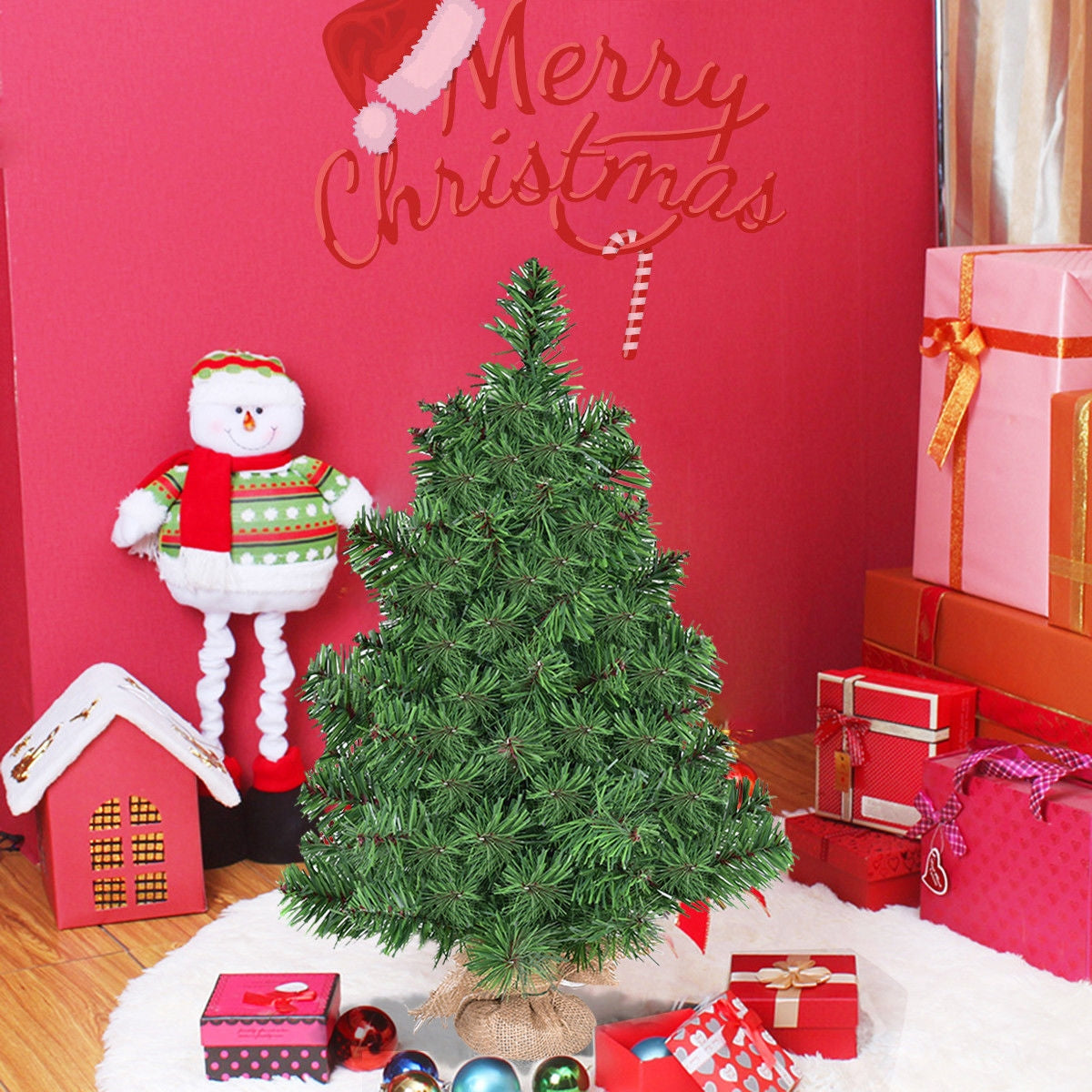 Holiday Season Decor Artificial PVC Christmas Tree